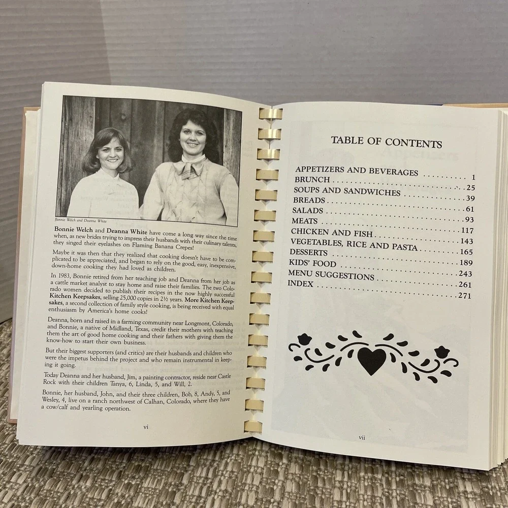 Kitchen Keepsakes & More Cookbook Recipes‎ Original 1983 5th Print